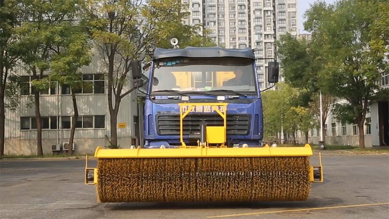 Snow Broom Truck