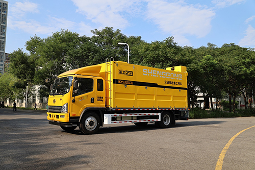 Automated Traffic Cone Truck