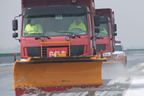 Road Sweeper Truck (Snow Plow Truck)