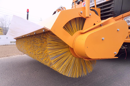 Snow Broom Truck