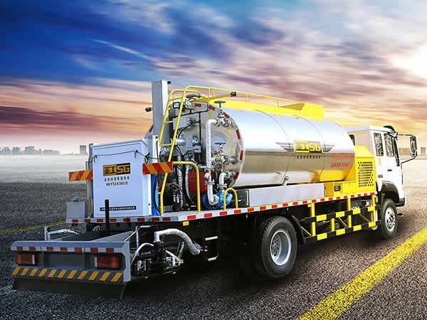 8m³ Asphalt Distributor Truck | Road Resurfacing Solution | Gaoyuan ...